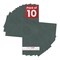 Dark Grey Suede 5x15 Uncut Mat Board - Blank Sheets, No Opening